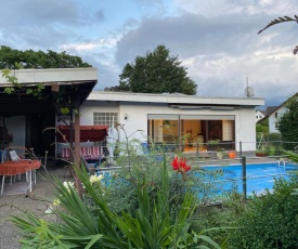 Idyllische Ferienwohnung mit Garten und Pool in Wasgau-Region an französischer Grenze Pool ist nicht beheizt wird nur im Sommer geöffnet und steht zur eigenen Verfügung