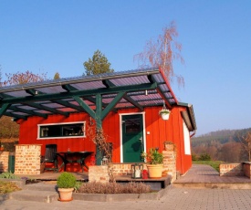 Detached holiday home in the Harz with wood stove and covered terrace